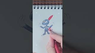 Drawing Sneasel  Route 34 from Pkmn GSC on Piano [upl. by Sunday]