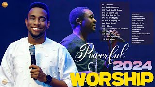 POWERFUL 2024 WORSHIP SONGS  MINISTER GUC NATHANIEL BASsEY  Worship Mixtape [upl. by Ahsote]