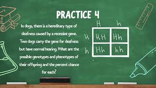 GED Science 2 Punnett Square and Heredity [upl. by Royce173]