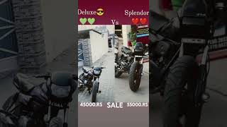 SALE PRICE SPLENDOR55000RS DELUXE PRICE45000RS trendingvideo viralvideo splendor deluxe [upl. by Mukul]