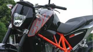 KTM 690 Duke 12  kleine Runde am Exelberg [upl. by Nytsirt844]