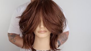 HOW TO CUT SQUARE LAYERS HAIRCUT TUTORIAL [upl. by Annitsirhc]