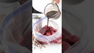 Beef Jerky Recipe Youll LoveSimple Smoky amp Satisfying shorts [upl. by Sanalda]