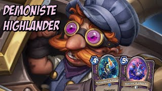 HEARTHSTONE Passage légende avec le Fabuleux Démoniste Highlander Contrôle Décembre 2023 [upl. by Mia]