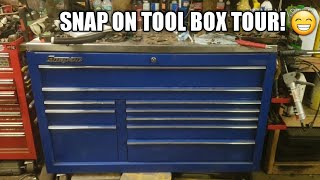 SNAP ON TOOL BOX TOUR  KRA SERIES [upl. by Maidy541]