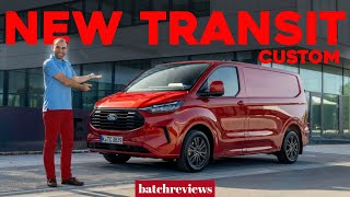 New Ford Transit Custom 2024 review  batchreviews James Batchelor [upl. by Newra]