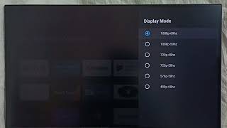 Mi Smart TV  How to Change Screen Resolution HD FULL HD 4K 8K [upl. by Eicnan]