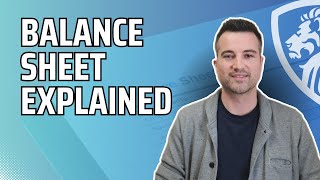 Balance sheet explained [upl. by Odnam]