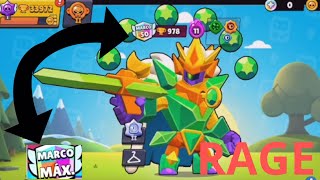 MUITO RAGE Ao tentar subir o rico no rank MAX na nova temporada do brawl stars [upl. by Daniyal]