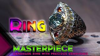 quotMasterpiece of Craftsmanship Handmade Ring with Precious Gemstones  Career Storyquot [upl. by Ancalin955]