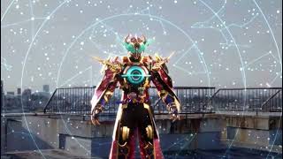 Kamen rider Evol X henshin sound [upl. by Sabian]