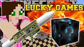 Minecraft NUCLEAR EXPLOSIVE CHALLENGE GAMES  Lucky Block Mod  Modded MiniGame [upl. by Einal419]