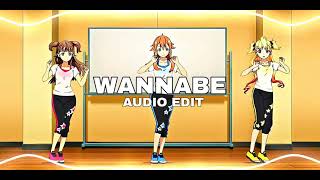 wannabe  why mona edit audio [upl. by Atyekram]