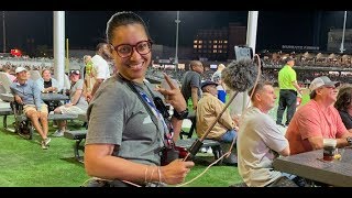 Vlog  Style Opening Night SEGRA Stadium Fayetteville Woodpeckers  TheMrsTee [upl. by Airamak]