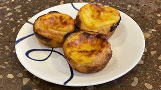 Portuguese Custard TartsPastel de Nata [upl. by Nosredna]