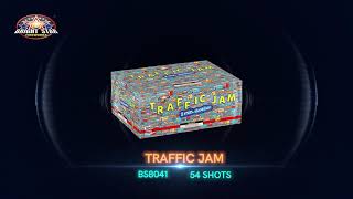 Traffic Jam BS8041 Bright Star Fireworks 2023 New Item [upl. by Ahsinod921]