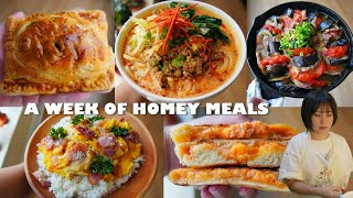 A Week of Homey Meals🍃☀️ [upl. by Leunad92]