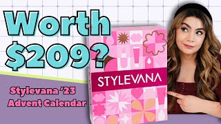 Worth 209 Stylevana Advent Calendar 23 Unboxing [upl. by Pelpel348]