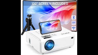 VOPLLS Projector Review – PROS amp CONS – Native 1080P Projector with Wi Fi amp Bluetooth [upl. by Cahn273]