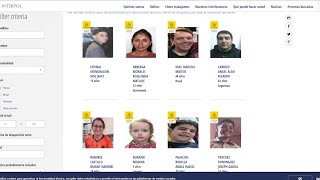 Salvadoreños desaparecidos con notificación de busqueda en Interpol [upl. by Adle]