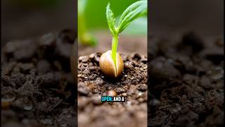 Life Cycle of a Seedling 🌱 natureshorts naturelovers plant plants [upl. by Ul]