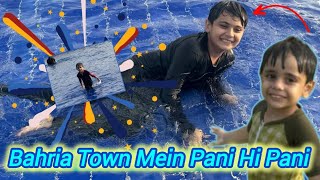 Water Activities in BAHRIA Town Karachi  BAHRIA Town main Pani hi Pani bahriatownkarachi [upl. by Cash327]