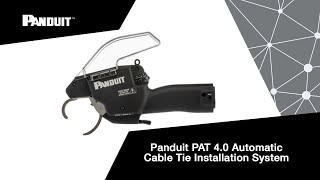 Panduit PAT 40 Automatic Cable Tie Installation System [upl. by Therese]