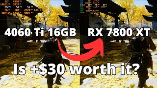 AMD embarrasses Nvidias midrange 4060 Ti 16GB vs RX 7800 XT in 2024 The Ultimate Comparison [upl. by Ayoras]