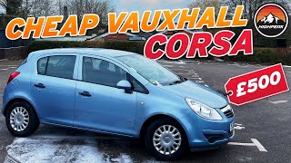 I BOUGHT A CHEAP VAUXHALL CORSA FOR £500 [upl. by Tye882]