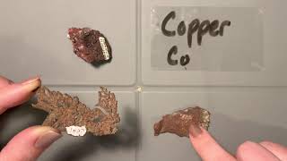 Minerals  Native Elements  Copper [upl. by Simonetta]