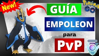 😱¿El MEJOR INICIAL de AGUA🚨Los MEJORES ATAQUES de EMPOLEON en Pokémon GO💪 [upl. by Retsof]