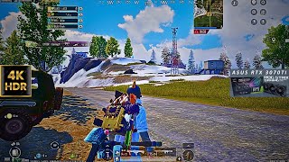 HDR 90 FPS PUBG Mobile Aggressive Mode ON🥵  i9 10900K with RTX 3070 TI [upl. by Adias]