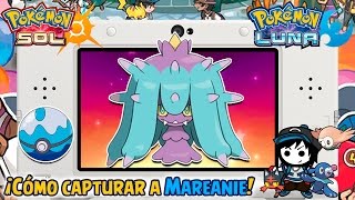 ¡Cómo capturar a Mareanie Batallas SOS  Pokémon Sol y Luna [upl. by Witte]