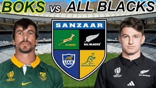 SOUTH AFRICA vs NEW ZEALAND Rugby Championship 2024 Live Commentary 2nd Test [upl. by Anastice154]