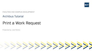 Craftsperson  Print a Work Request [upl. by Scotty]