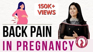 Backache in Pregnancy  Dr Anjali Kumar  Maitri [upl. by Silvers]