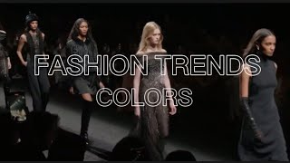 Fashion trends fallwinter 20242025 Colors [upl. by Alor]