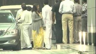 Pregnant Aishwarya Rai entering the hospital [upl. by Atteuqaj124]