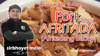 Pork Afritada [upl. by Adohr]