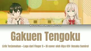 Roshidere ED Ep 1  「Gakuen Tengoku」 Alya CV Uesaka Sumire  Lirik Terjemahan [upl. by Zerline]