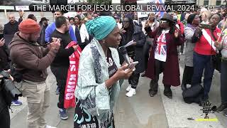 March for Jesus London Oct 2024  Clip 21 [upl. by Robillard]