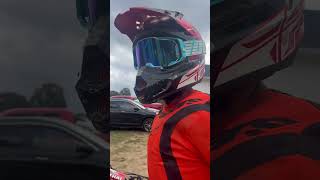 WENT FLYING hondacrf250 motocross knockoutcity bigbrother smartphone [upl. by Arin]