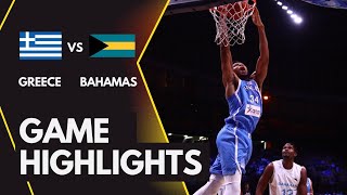 GREECE VS BAHAMAS  Friendly Games  Full Highlights Giannis Antetokounmpo  Buddy Hield  Jun 27 [upl. by Eisenhart85]