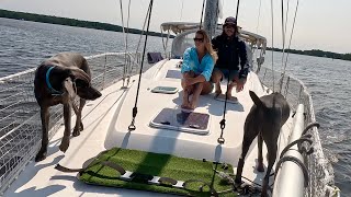 Intracoastal Waterway ICWIs it worth the HOURS on our Sailboat ENGINE Sailing Zephyr  Ep254 [upl. by Westbrook]