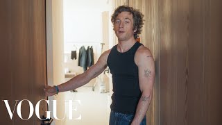 Jeremy Allen White Gets Ready for the Golden Globes  Vogue [upl. by Esadnac254]