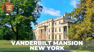 Vanderbilt Mansion National Historic Site  Hyde Park  Classic BeauxArts Mansion in Upstate NY [upl. by Dlorah]