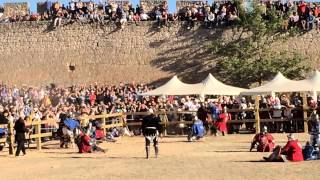 Campeonato Mundial de Combate Medieval en el Castillo de Belmonte [upl. by Spurgeon]