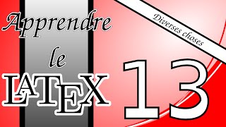 13  Diverses choses en LaTeX  le package hyperref [upl. by Rezeile]