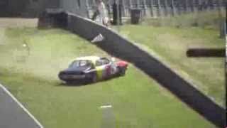 HQ Holden crash Sydney Motorsport Park 27092008 [upl. by Atikcir]