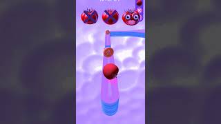 which your favourite three tomato 🍅🍅 smooth mouth colouring ball racing gameplay tomato goingballs [upl. by Corsetti]